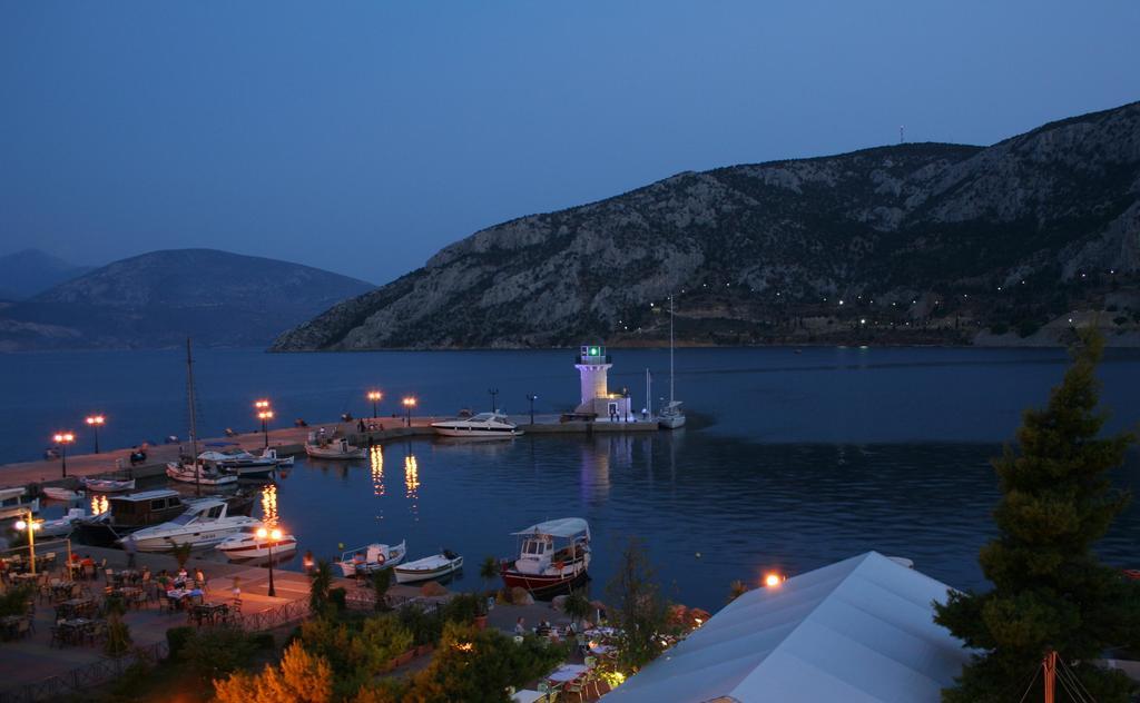 Iridanos Hotel Antikyra Luaran gambar