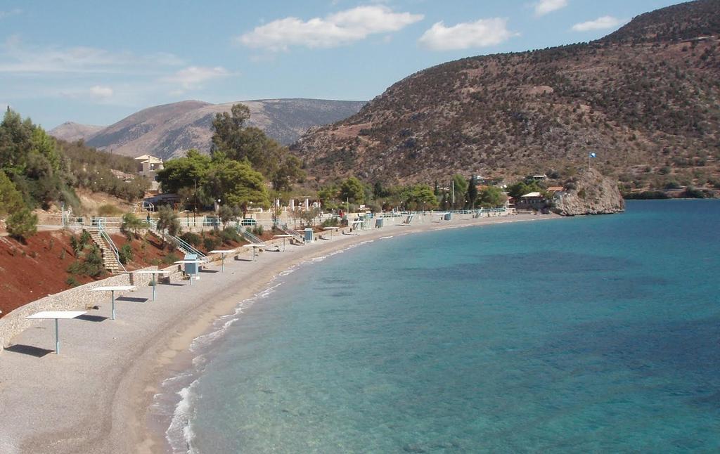 Iridanos Hotel Antikyra Luaran gambar